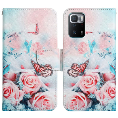 Painted Pattern Flip Leather Phone Case, For Xiaomi Redmi Note 10 Pro 5G