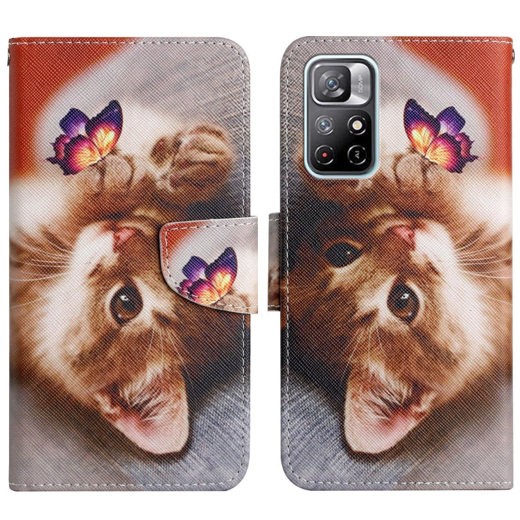 Painted Pattern Flip Leather Phone Case, For Xiaomi Redmi Note 11 5G China