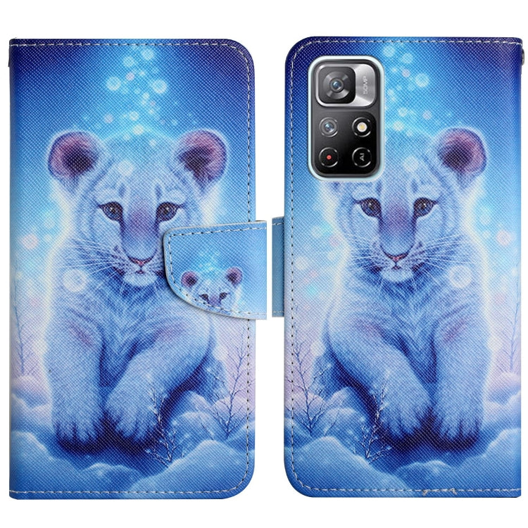 Painted Pattern Flip Leather Phone Case, For Xiaomi Redmi Note 11 5G China