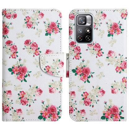 Painted Pattern Flip Leather Phone Case, For Xiaomi Redmi Note 11 5G China