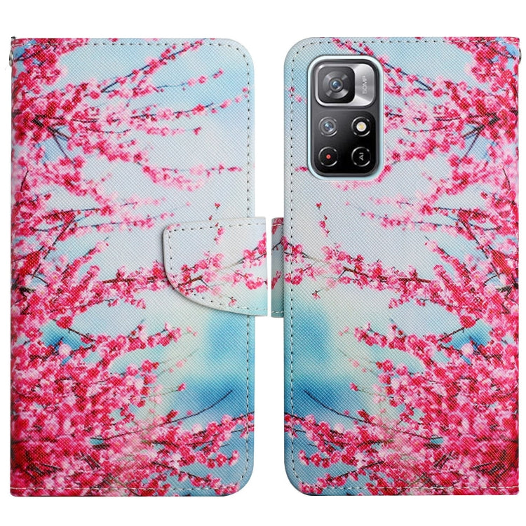 Painted Pattern Flip Leather Phone Case, For Xiaomi Redmi Note 11 5G China