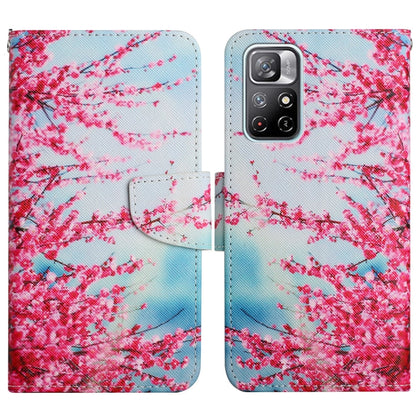 Painted Pattern Flip Leather Phone Case, For Xiaomi Redmi Note 11 5G China