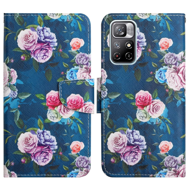 Painted Pattern Flip Leather Phone Case, For Xiaomi Redmi Note 11 5G China