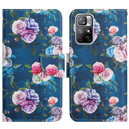 Painted Pattern Flip Leather Phone Case, For Xiaomi Redmi Note 11 5G China