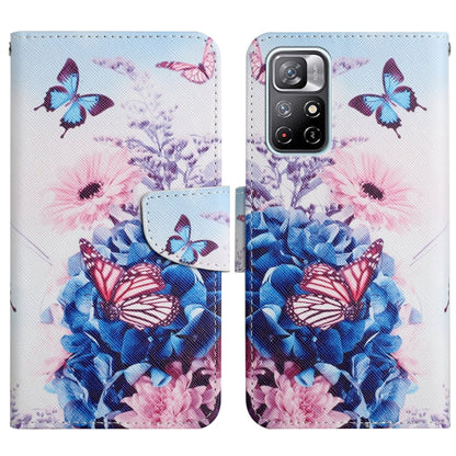 Painted Pattern Flip Leather Phone Case, For Xiaomi Redmi Note 11 5G China