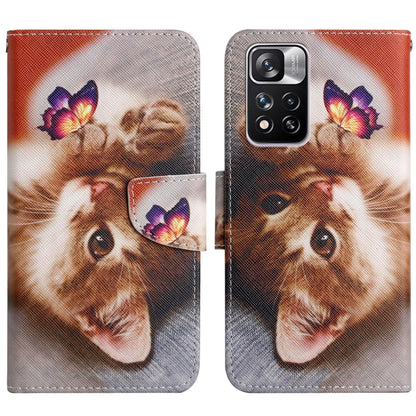 Painted Pattern Flip Leather Phone Case, For Xiaomi Redmi Note 11 Pro 5G China