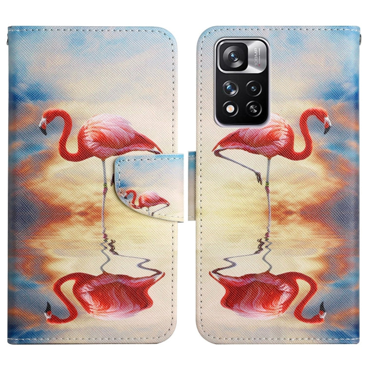 Painted Pattern Flip Leather Phone Case, For Xiaomi Redmi Note 11 Pro 5G China
