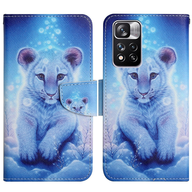 Painted Pattern Flip Leather Phone Case, For Xiaomi Redmi Note 11 Pro 5G China