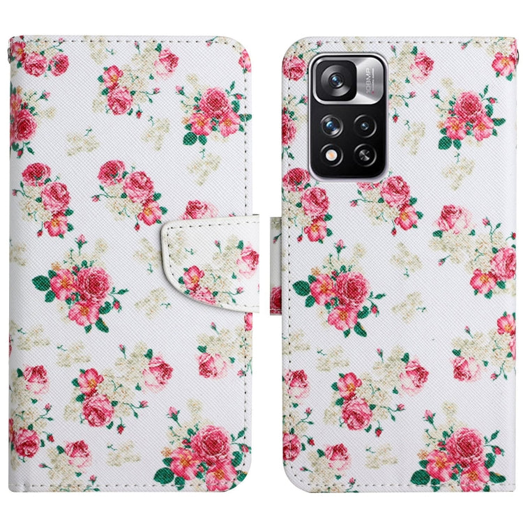 Painted Pattern Flip Leather Phone Case, For Xiaomi Redmi Note 11 Pro 5G China