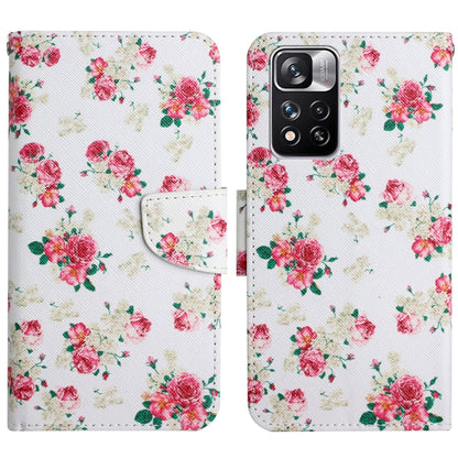 Painted Pattern Flip Leather Phone Case, For Xiaomi Redmi Note 11 Pro 5G China