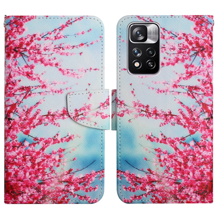 Painted Pattern Flip Leather Phone Case, For Xiaomi Redmi Note 11 Pro 5G China