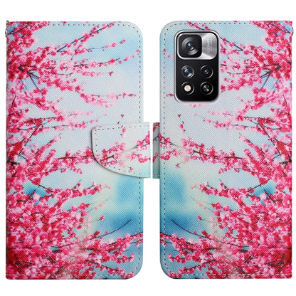 Painted Pattern Flip Leather Phone Case, For Xiaomi Redmi Note 11 Pro 5G China