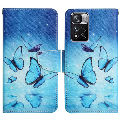 Painted Pattern Flip Leather Phone Case, For Xiaomi Redmi Note 11 Pro 5G China