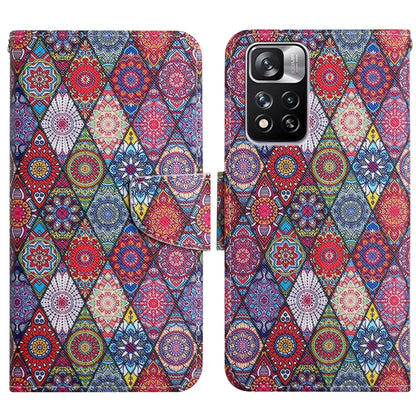 Painted Pattern Flip Leather Phone Case, For Xiaomi Redmi Note 11 Pro 5G China