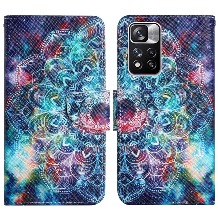 Painted Pattern Flip Leather Phone Case, For Xiaomi Redmi Note 11 Pro 5G China