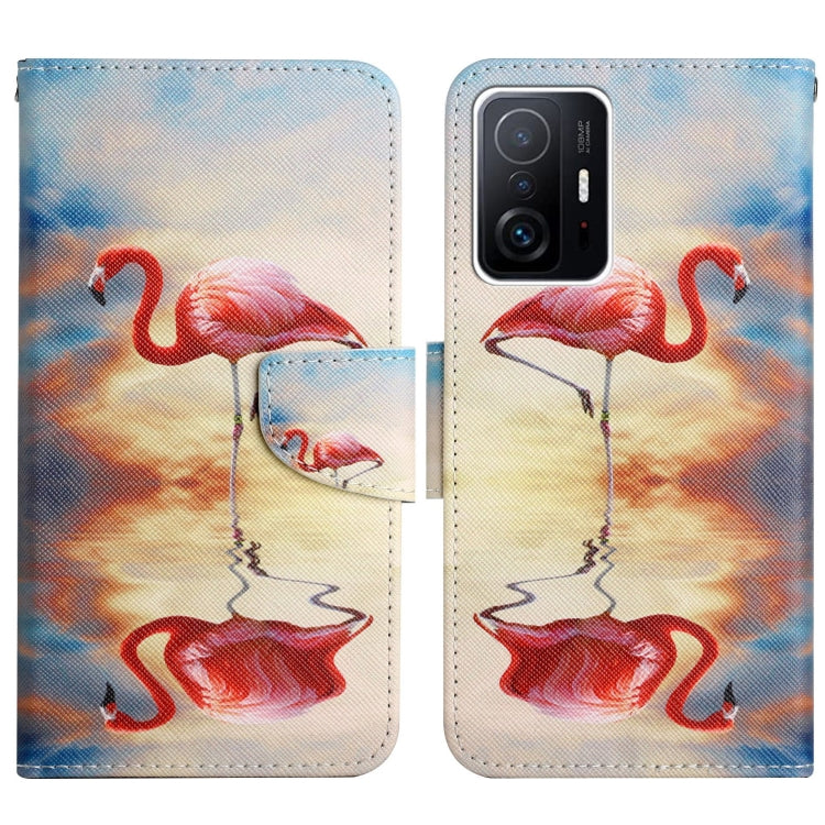 Painted Pattern Flip Leather Phone Case, For Xiaomi Mi 11T