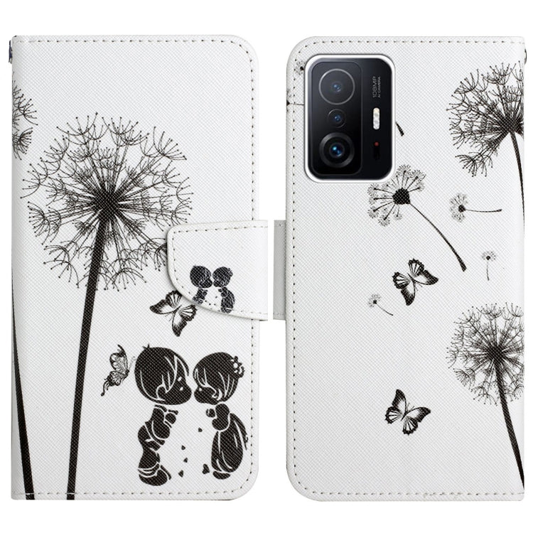 Painted Pattern Flip Leather Phone Case, For Xiaomi Mi 11T