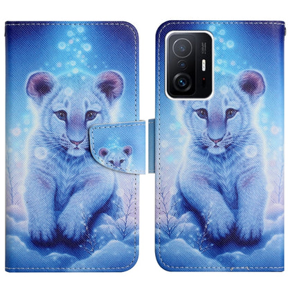 Painted Pattern Flip Leather Phone Case, For Xiaomi Mi 11T