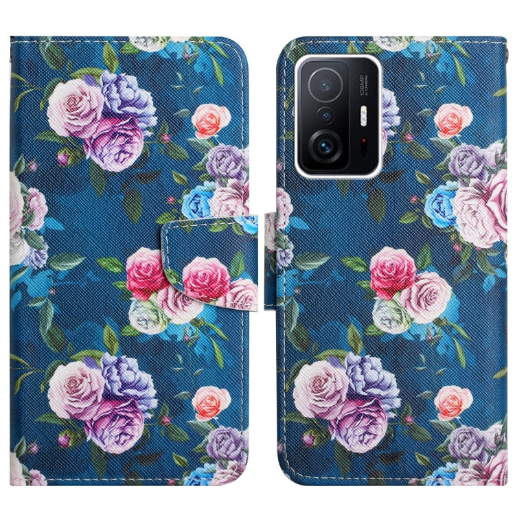 Painted Pattern Flip Leather Phone Case, For Xiaomi Mi 11T