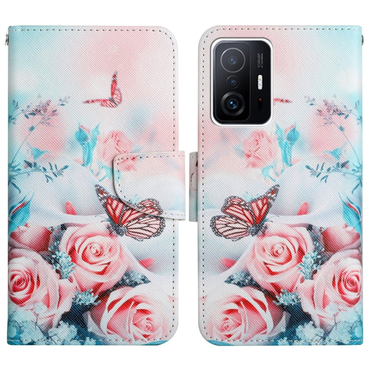 Painted Pattern Flip Leather Phone Case, For Xiaomi Mi 11T
