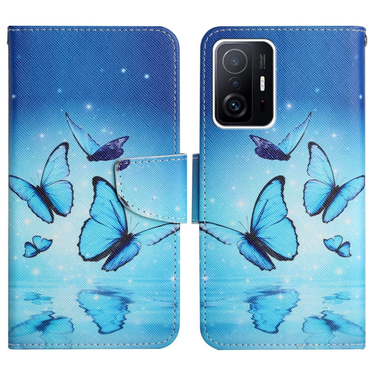 Painted Pattern Flip Leather Phone Case, For Xiaomi Mi 11T