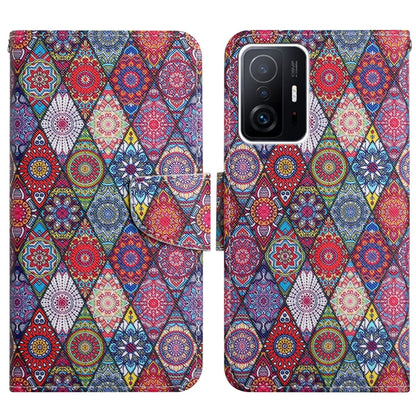 Painted Pattern Flip Leather Phone Case, For Xiaomi Mi 11T