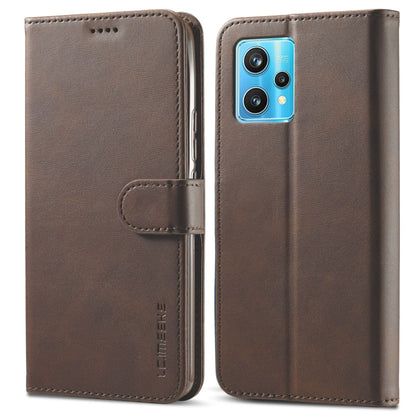 LC.IMEEKE Calf Texture Leather Phone Case, For OPPO A96 5G / Reno7 Z 5G, For OPPO Realme 9 4G/ Realme 9 Pro+
