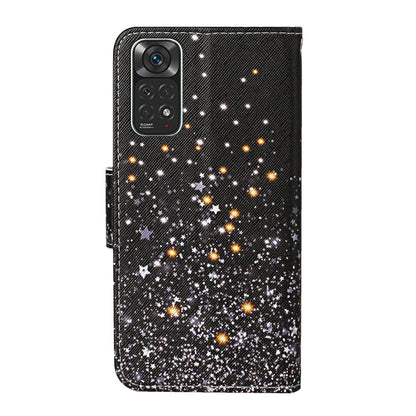 Colored Drawing Pattern Flip Leather Case, For Xiaomi Redmi Note 11 4G