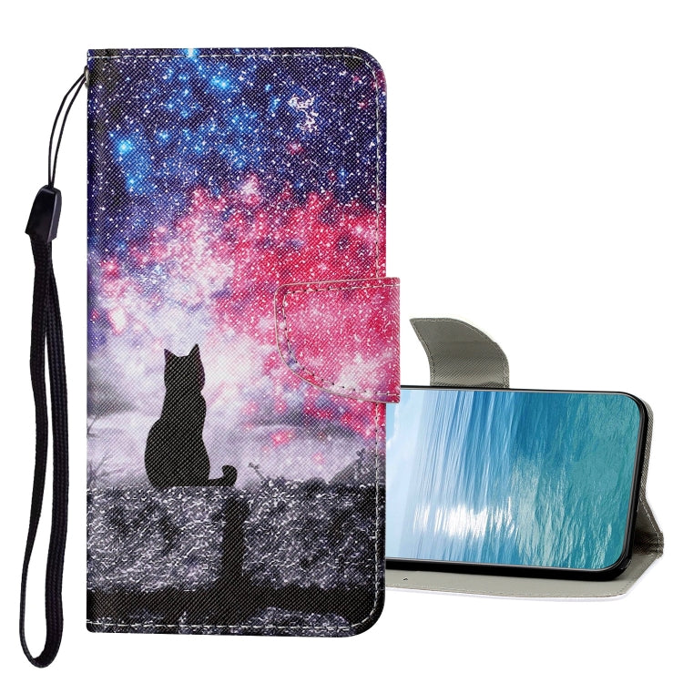 Colored Drawing Pattern Flip Leather Case, For Xiaomi Redmi Note 11 4G