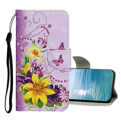 Colored Drawing Pattern Flip Leather Case, For Xiaomi Redmi Note 11 Pro 4G