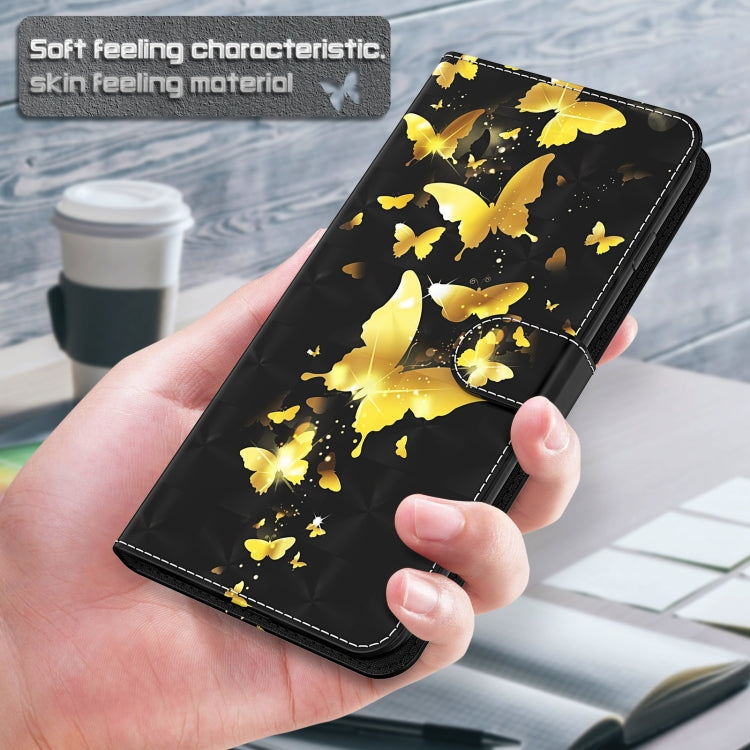 3D Painting Pattern Flip Leather Phone Case, For OPPO A54 5G / A74 5G, For OPPO A74 4G
