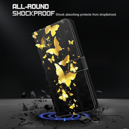 3D Painting Pattern Flip Leather Phone Case, For OPPO A94 5G / A95 5G, For OnePlus Nord N20 5G / OPPO A96 5G
