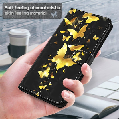 3D Painting Pattern Flip Leather Phone Case, For OPPO A94 5G / A95 5G, For OnePlus Nord N20 5G / OPPO A96 5G