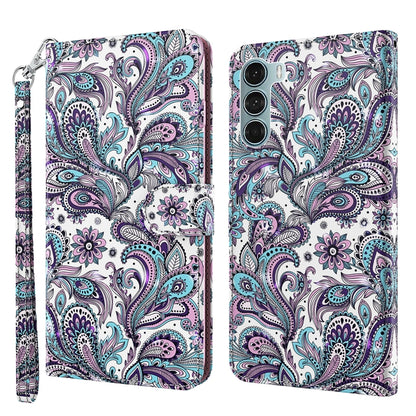 3D Painting Pattern Flip Leather Phone Case, For Motorola Moto G200 5G / Edge S30, For Nokia G50