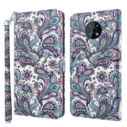3D Painting Pattern Flip Leather Phone Case, For Motorola Moto G200 5G / Edge S30, For Nokia G50