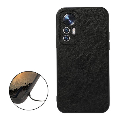 Accurate Hole Crazy Horse Texture PU Phone Case, For Xiaomi Mi 12 Lite