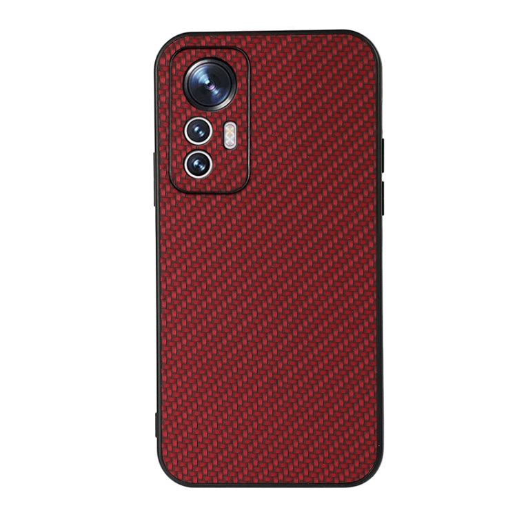 Accurate Hole Carbon Fiber Texture Shockproof Case, For Xiaomi Mi 12 Lite
