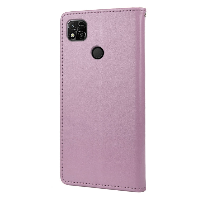 Butterfly Flower Pattern Flip Leather Phone Case, For Xiaomi Redmi 10A, For Xiaomi Redmi 10C, For Samsung Galaxy M23 5G
