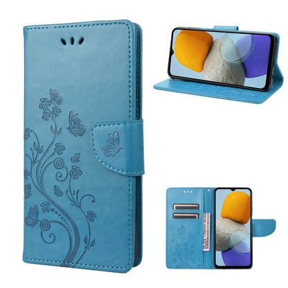 Butterfly Flower Pattern Flip Leather Phone Case, For Xiaomi Redmi 10A, For Xiaomi Redmi 10C, For Samsung Galaxy M23 5G