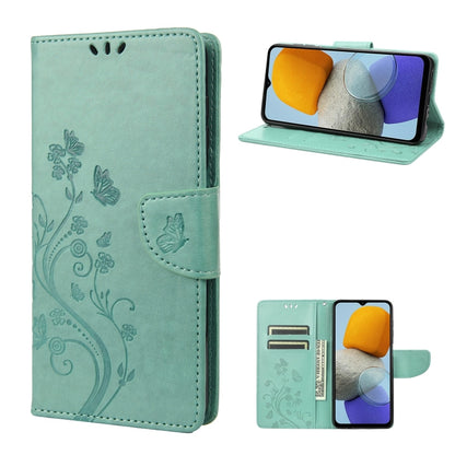Butterfly Flower Pattern Flip Leather Phone Case, For Xiaomi Redmi 10A, For Xiaomi Redmi 10C, For Samsung Galaxy M23 5G