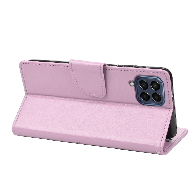 Butterfly Flower Pattern Flip Leather Phone Case, For Samsung Galaxy M53 5G