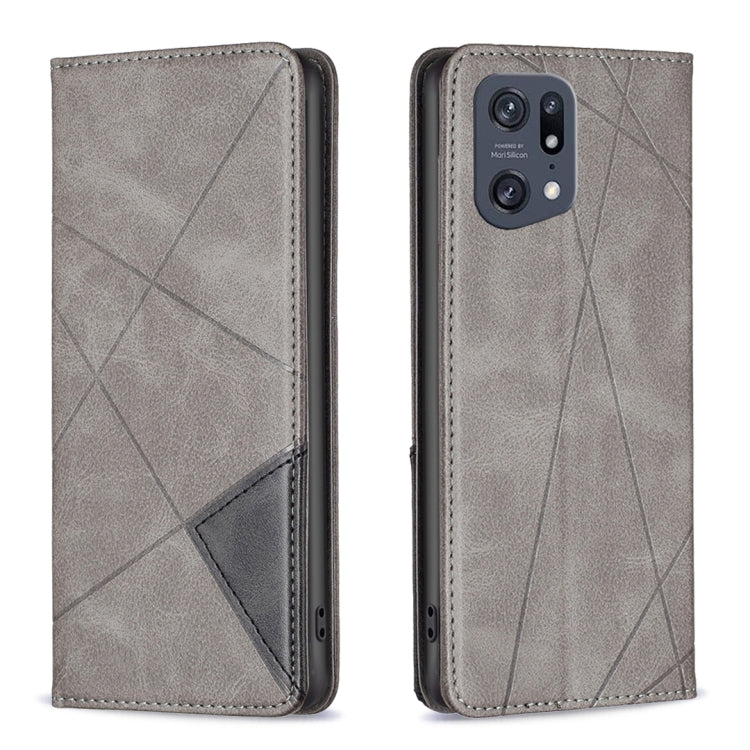 Prismatic Invisible Magnetic Leather Phone Case, For OnePlus Nord N200 5G, For OPPO Find X5 Pro, For OPPO Reno7 5G Global, For Infinix Zero X Neo