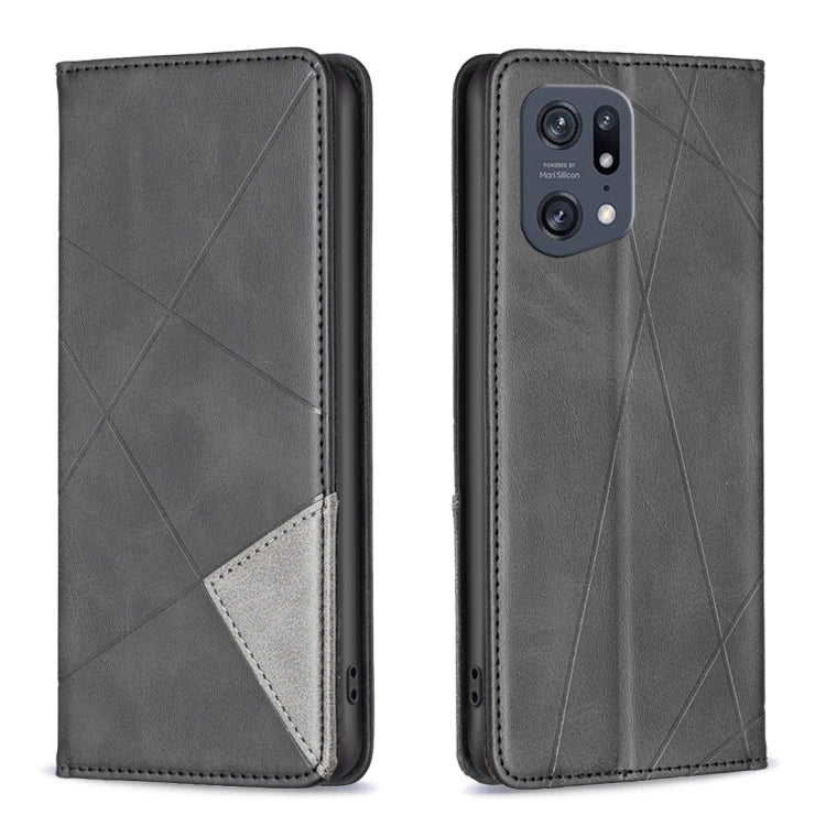 Prismatic Invisible Magnetic Leather Phone Case, For OnePlus Nord N200 5G, For OPPO Find X5 Pro, For OPPO Reno7 5G Global, For Infinix Zero X Neo