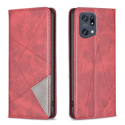 Prismatic Invisible Magnetic Leather Phone Case, For OnePlus Nord N200 5G, For OPPO Find X5 Pro, For OPPO Reno7 5G Global, For Infinix Zero X Neo