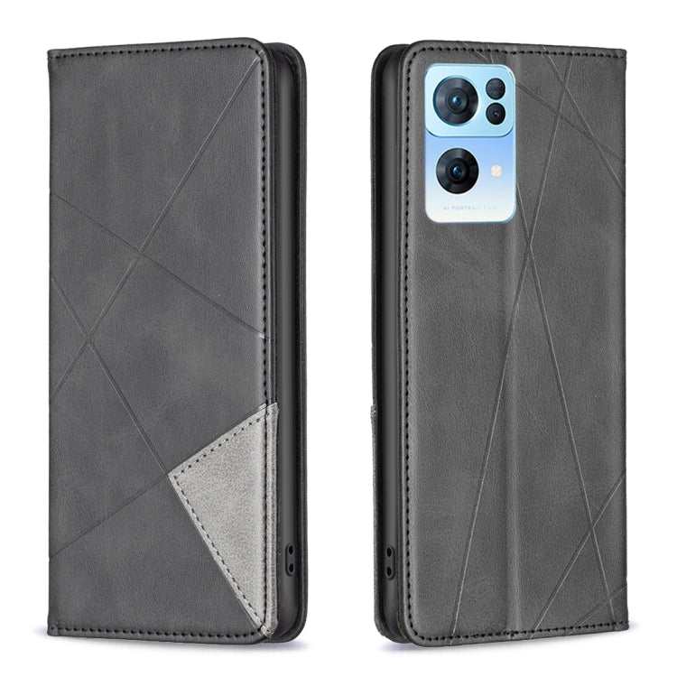 Prismatic Invisible Magnetic Leather Phone Case, For OnePlus Nord N200 5G, For OPPO Find X5 Pro, For OPPO Reno7 5G Global, For Infinix Zero X Neo