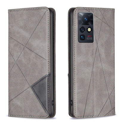 Prismatic Invisible Magnetic Leather Phone Case, For Infinix Zero X / X Pro