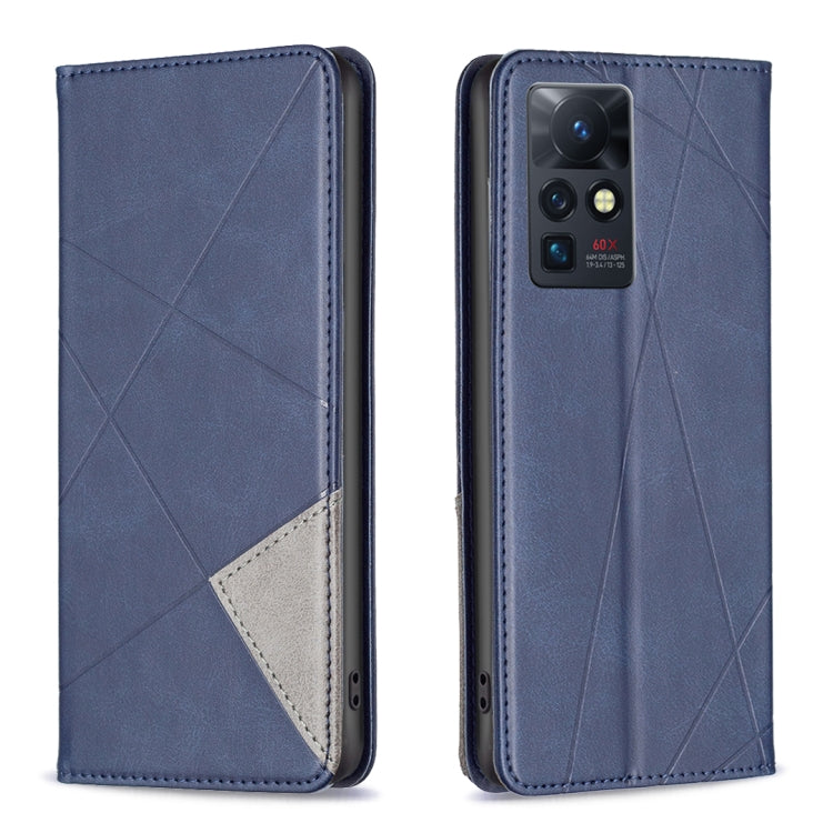 Prismatic Invisible Magnetic Leather Phone Case, For Infinix Zero X / X Pro