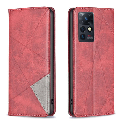 Prismatic Invisible Magnetic Leather Phone Case, For Infinix Zero X / X Pro