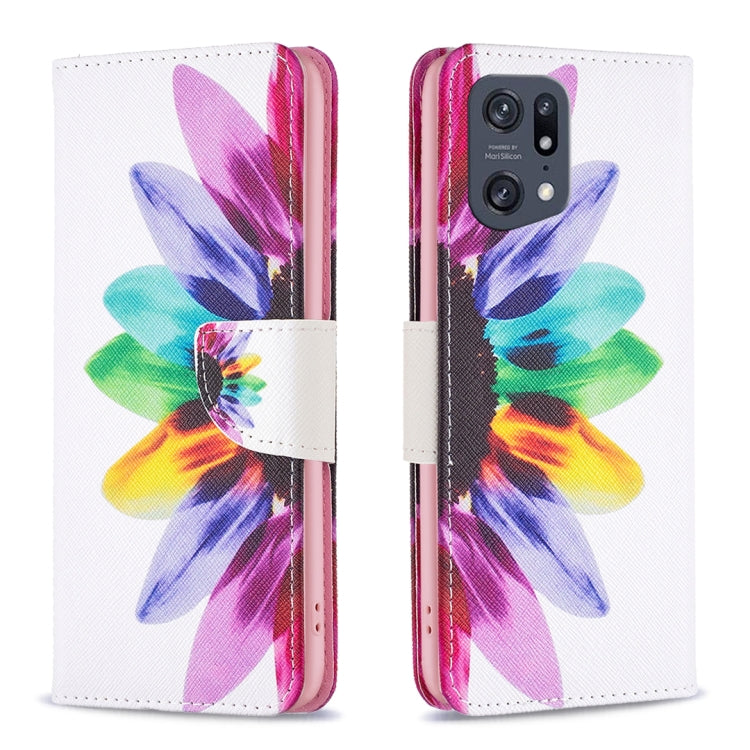 Drawing Pattern Leather Phone Case, For OnePlus Nord N200 5G, For OPPO Find X5 Pro, For OPPO Reno7 5G Global