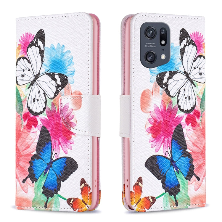 Drawing Pattern Leather Phone Case, For OnePlus Nord N200 5G, For OPPO Find X5 Pro, For OPPO Reno7 5G Global